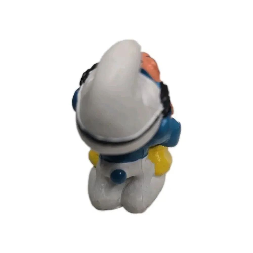 Schleich Smurf Halloween Gargamel Mask Figurine Peyo PVC Toy 1984 VINTAGE RARE